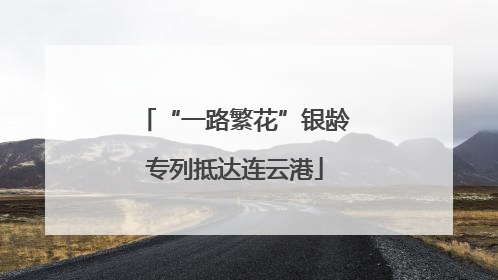“一路繁花”银龄专列抵达连云港