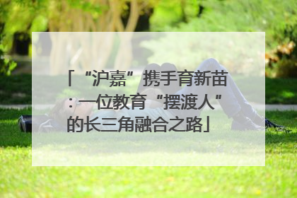 “沪嘉”携手育新苗：一位教育“摆渡人”的长三角融合之路
