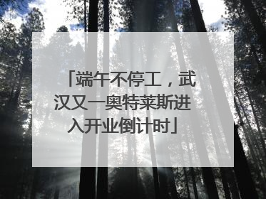 端午不停工，武汉又一奥特莱斯进入开业倒计时