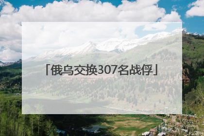 俄乌交换307名战俘