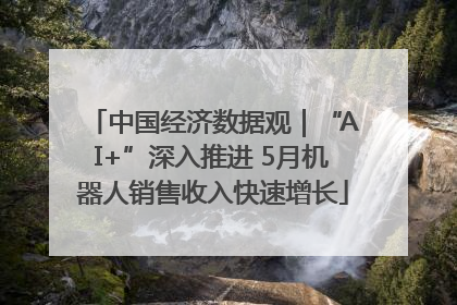中国经济数据观｜“AI+”深入推进 5月机器人销售收入快速增长