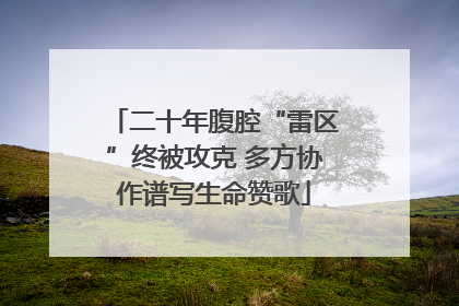 二十年腹腔“雷区”终被攻克 多方协作谱写生命赞歌