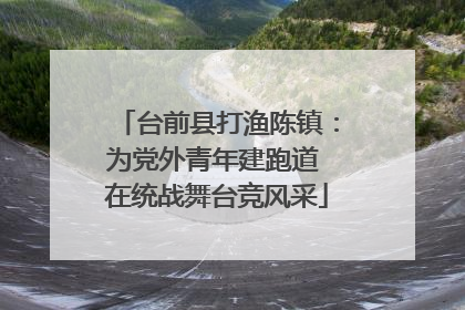 台前县打渔陈镇：为党外青年建跑道 在统战舞台竞风采