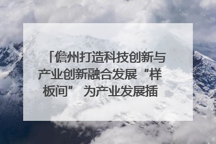 儋州打造科技创新与产业创新融合发展“样板间” 为产业发展插上科技“翅膀”