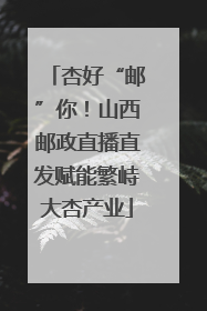 杏好“邮”你！山西邮政直播直发赋能繁峙大杏产业