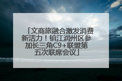 文商旅融合激发消费新活力！镇江润州区参加长三角C9+联盟第五次联席会议