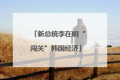 新总统李在明“闯关”韩国经济