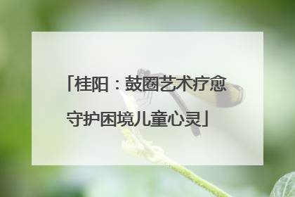桂阳：鼓圈艺术疗愈守护困境儿童心灵