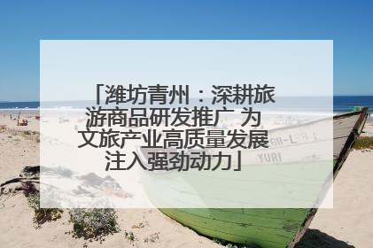 潍坊青州：深耕旅游商品研发推广 为文旅产业高质量发展注入强劲动力
