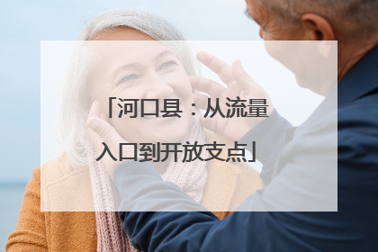 河口县：从流量入口到开放支点
