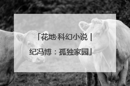 花地·科幻小说｜纪冯博：孤独家园