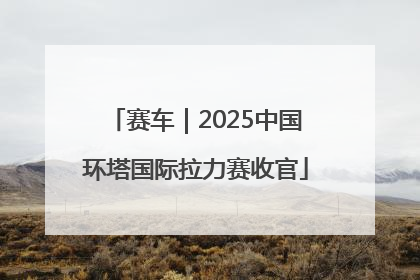 赛车｜2025中国环塔国际拉力赛收官