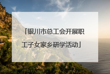 银川市总工会开展职工子女家乡研学活动