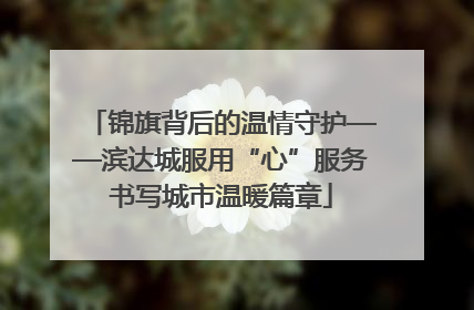 锦旗背后的温情守护——滨达城服用“心”服务书写城市温暖篇章