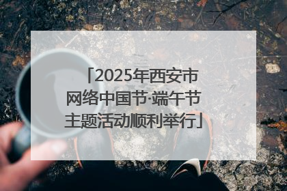 2025年西安市网络中国节·端午节主题活动顺利举行